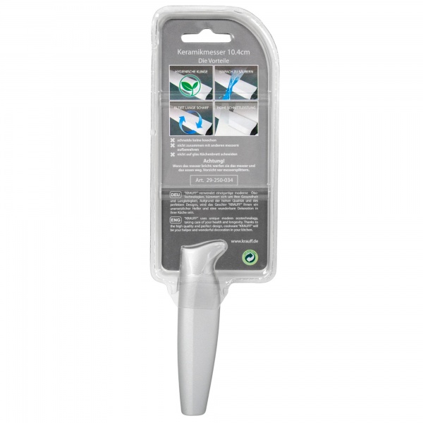 Нож керамический 10,4 см silver 29-250-034 Krauff 
