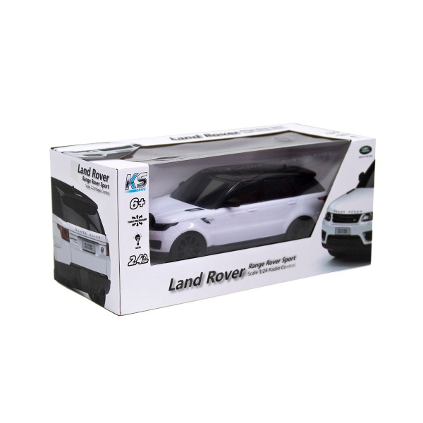 Машинка на р/к - Land Rover Range Rover Sport (1:24, 2.4Ghz, білий) 1:24 124GRRW