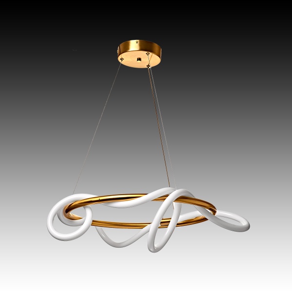 Люстра светодиодная Berger 1x80 Вт золотой 7006-PL-80 Gold 