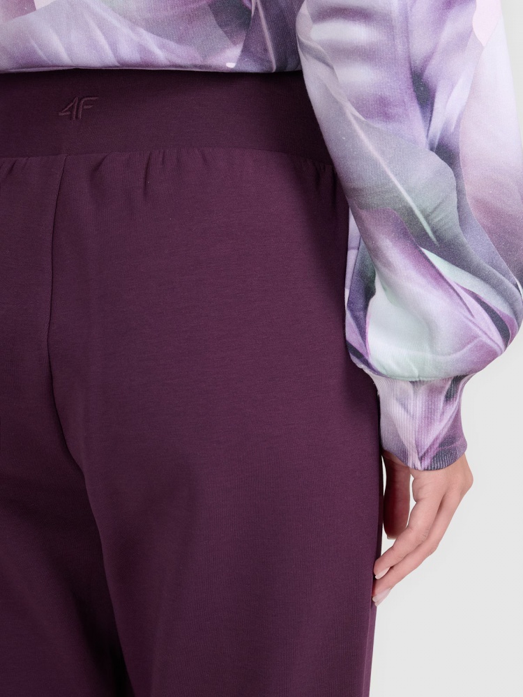 Штани 4F TROUSERS CAS F1196 4FWAW25TTROF1196-50S р. M фіолетовий