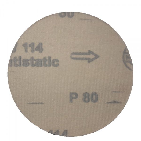 Круг шліфувальний Hermes на липучці 150 мм 80 Р