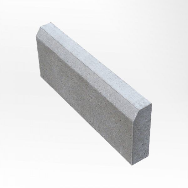 Бордюр садовий 500х200х60 мм сірий