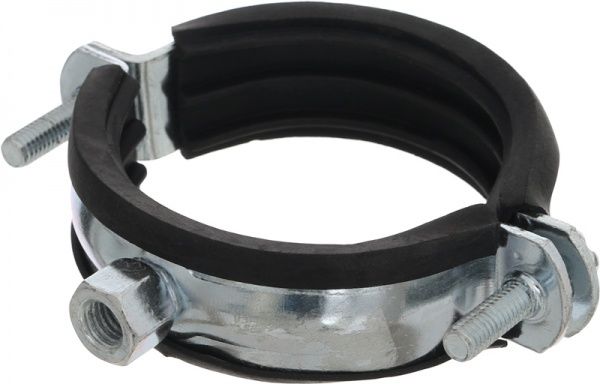 Хомут із гумовою прокладкою М8-М10 59-63 мм 2