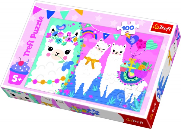 Пазли Trefl Веселі лами 6335792