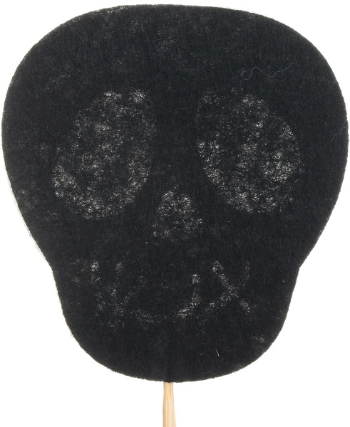 Декорация из фетра Топер Череп 7 см