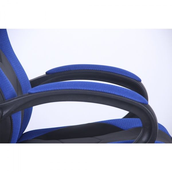 Кресло AMF Art Metal Furniture Race Sport 3 черный/синий 