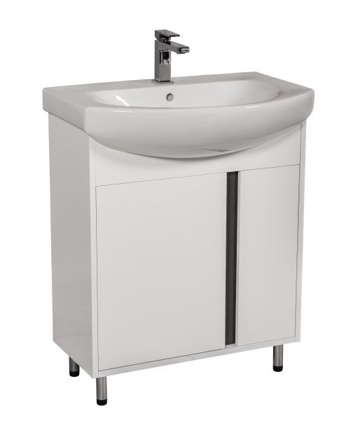 Тумба напольная Aqua Rodos Терра с умывальником Руна 70 см