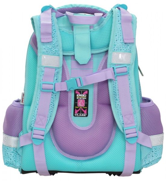 Рюкзак каркасный CLASS SchoolCase Birds 2 отделения 2114C