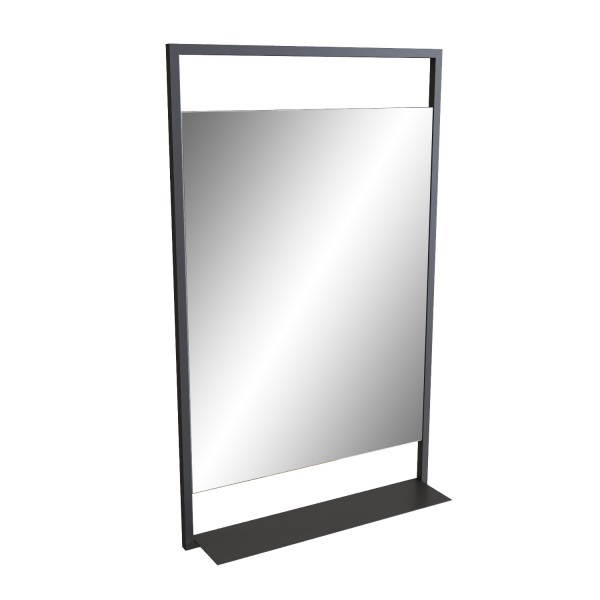Дзеркало з поличкою Altstahl ICON 60х100x14 см чорне 
