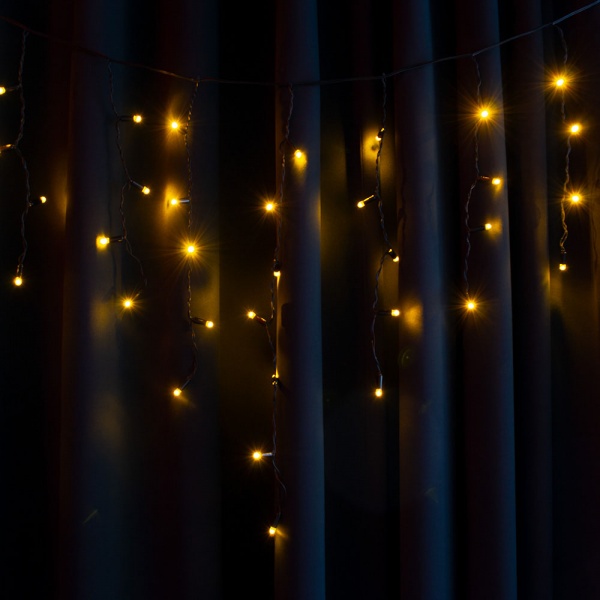 Электрогирлянда Starlight Бахрома IP44 (57270) встроенный светодиод (LED) 75 ламп 2 м 