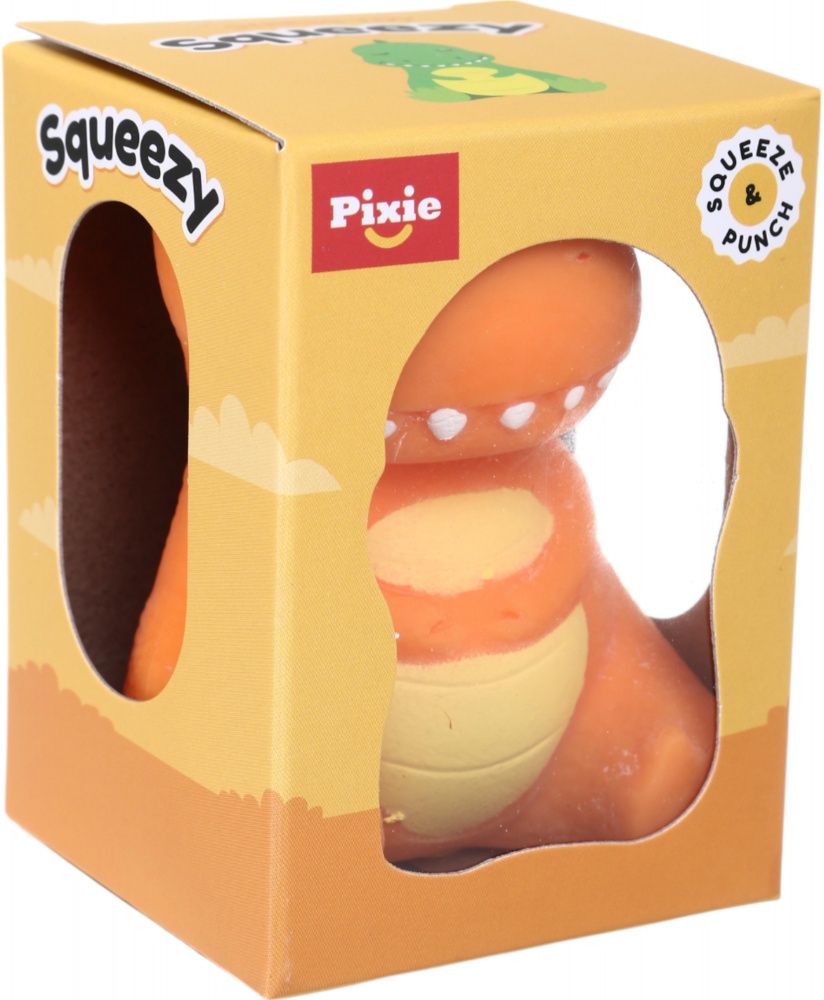 Іграшка-антистрес PIXIE стретч динозавр 53.6 г в асорт. CKS-10677