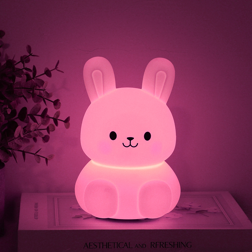 Ночник ARDERO Зайчик белый SNL-R02ARD