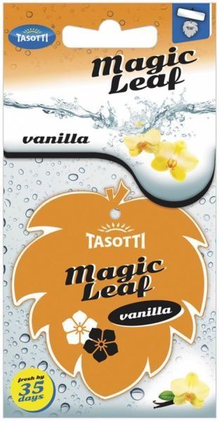 Ароматизатор підвісний  Tasotti Magic Leaf ваніль