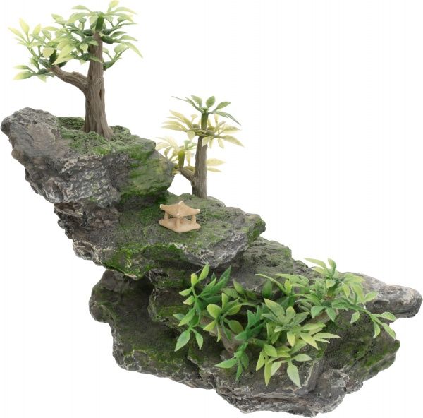 Декорація TRIXIE Скеля з рослинами 19х9,5х14 см 8852