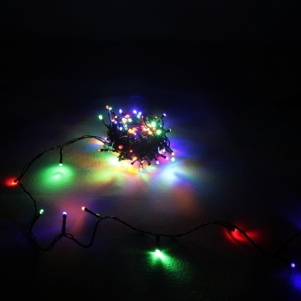 Декоративная гирлянда Джаз Лайт LD100MWW-C-31V встроенный светодиод (LED) 100 ламп 12 м 