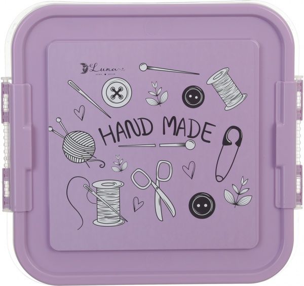 Органайзер Fashion для рукоділля 25*26*11 см фіолетовий