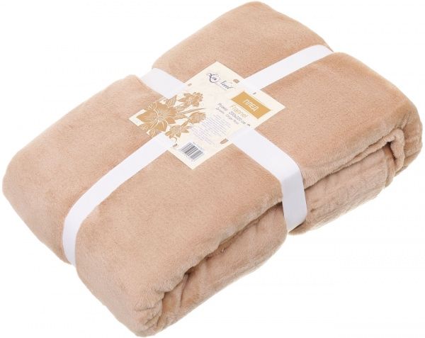 Плед Frannel Ginger Root 220x200 см бежевий La Nuit 