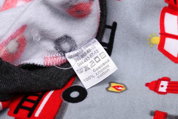 Піжама дитяча для хлопчика Татошка 0102202пож р.104 сірий 