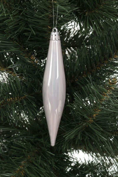 Набор новогодних украшений Сосульки CAN210510 розовый 15 см 4 шт./уп. 