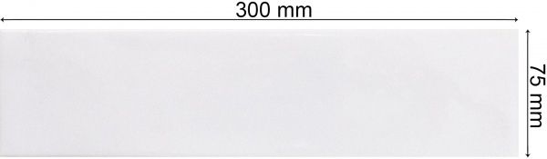 Плитка Cifre Опал вайт 7,5x30 