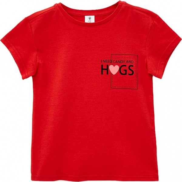 Футболка для дівчаток Роза р.140 червоний 201209 