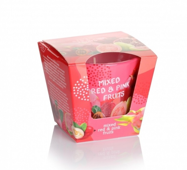 Свічка у склянці Bartek Candles Тропічний твіст (скло 115 г) 