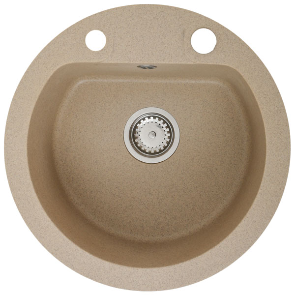 Мойка для кухни Water House Nova 510х510 мм бежевая