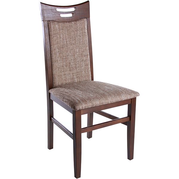 Стул РПМК Юля орех бежевыйсерый