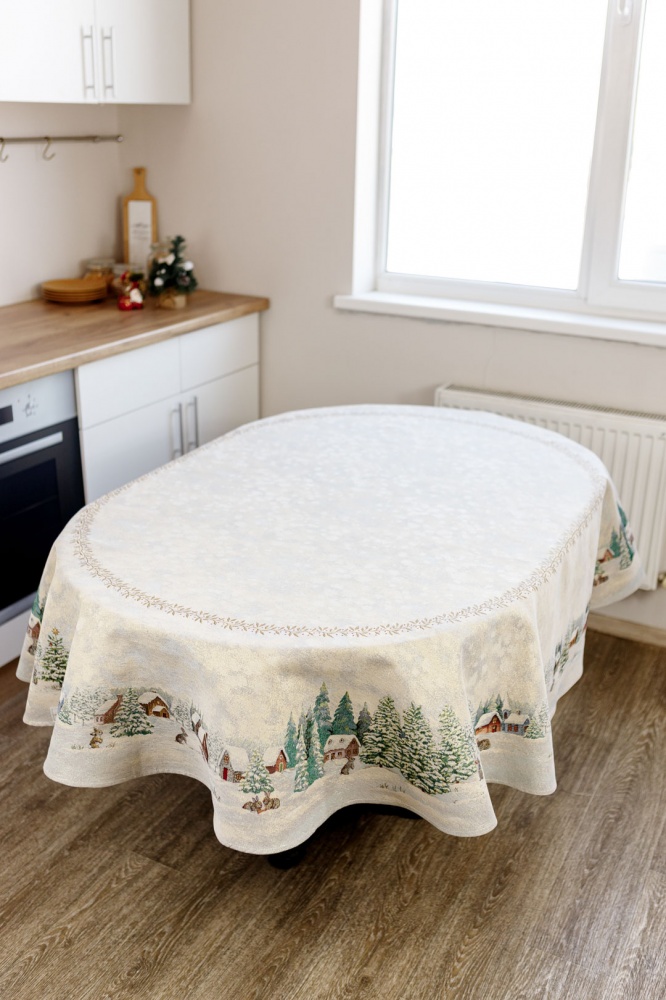 Скатерть Снежок 160x250 см La Nuit