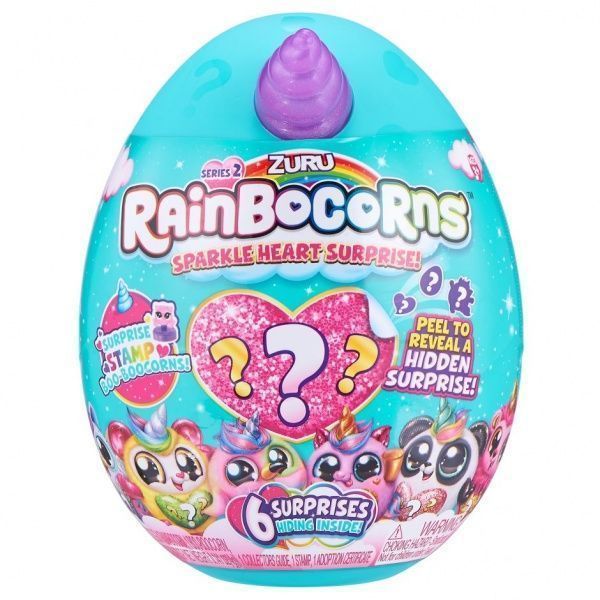 Игрушка-сюрприз Rainbocorn E серия Sparkle Heart Surprise 2 17,6 см 9214E