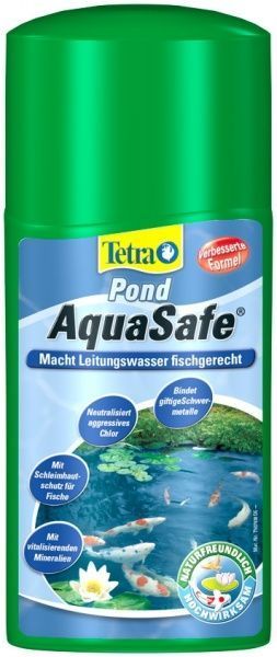 Препарат Tetra Pond Aqua Safe для підготовки води для ставка 250 мл