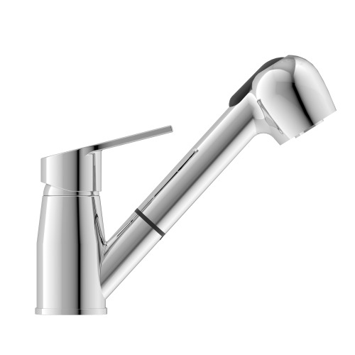 Змішувач для кухні Imprese WITOW з витяжним виливом, хром