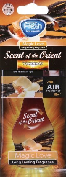 Ароматизатор подвесной Fresh Orient Dry Magic Love 94771