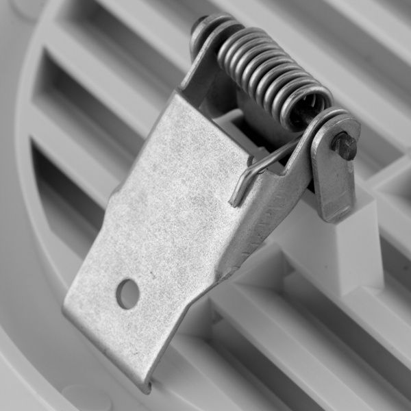 Анемостат MiniMax вентиляційний з фланцем і пружинним кріпленням d200 х d305 х 85 мм (2304) пластик білий 