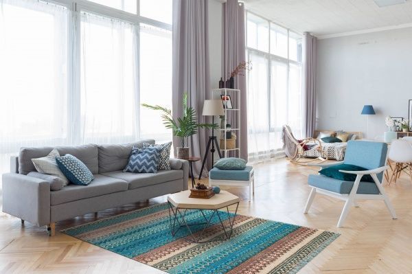 Ковер Ekohali Bodrum BD 04 Blue 150х230 см