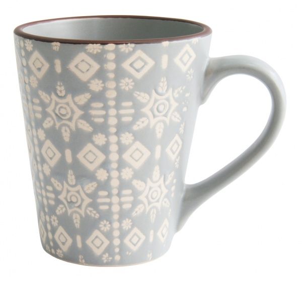 Чашка Engrave Grey 360 мл A0420-HP23-M Astera