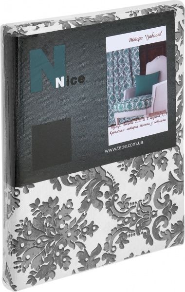 Штора  Изабелла серая 270x175 см