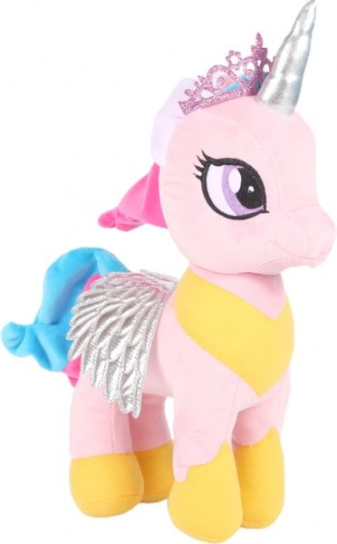 Мягкая игрушка Копица Единорог розовый 32 см 00084-87