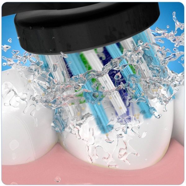 Насадки для электрической зубной щетки Oral-B Cross Action Black 4 шт.