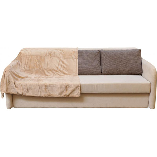 Плед La Nuit Basic Сердолик 150x200 см бежевый