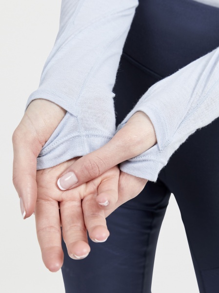 Джемпер Craft ADV SUBZ WOOL LS TEE 2 W 1911314-909000 р. L білий