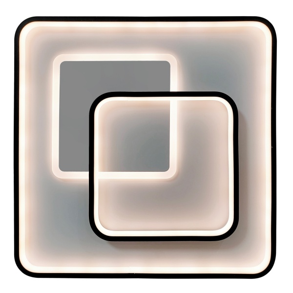 Люстра світлодіодна Victoria Lighting 90 Вт білий/чорний Mystery/PL500 