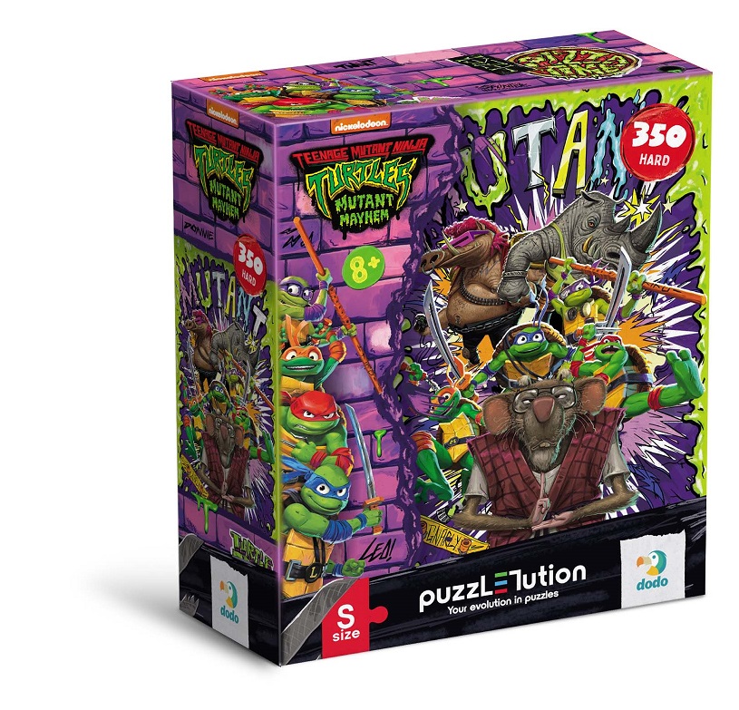 Пазл DoDo Hard-S TMNT. Мутантское бесчинство 350 элементов 200530