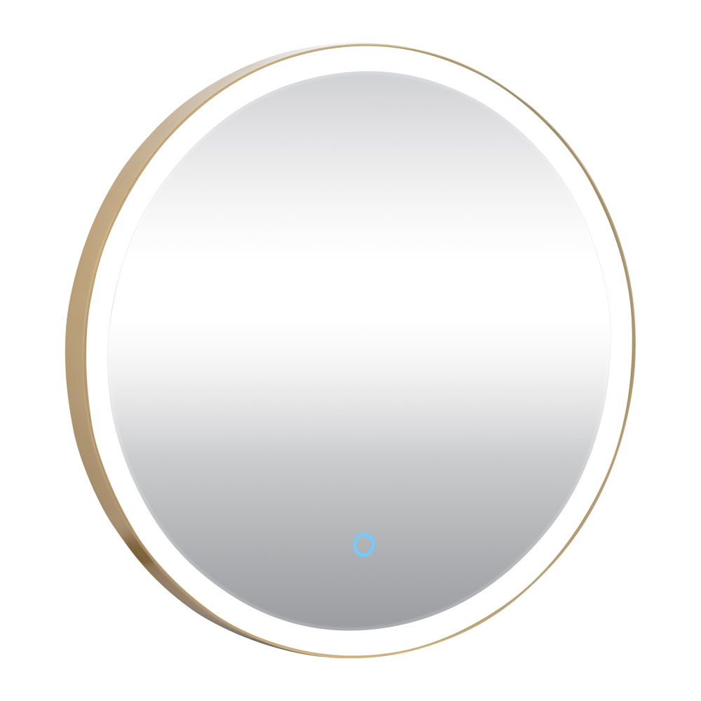 Зеркало со встроенной подсветкой Aqua Rodos Lorenzo gold D-50 sensor