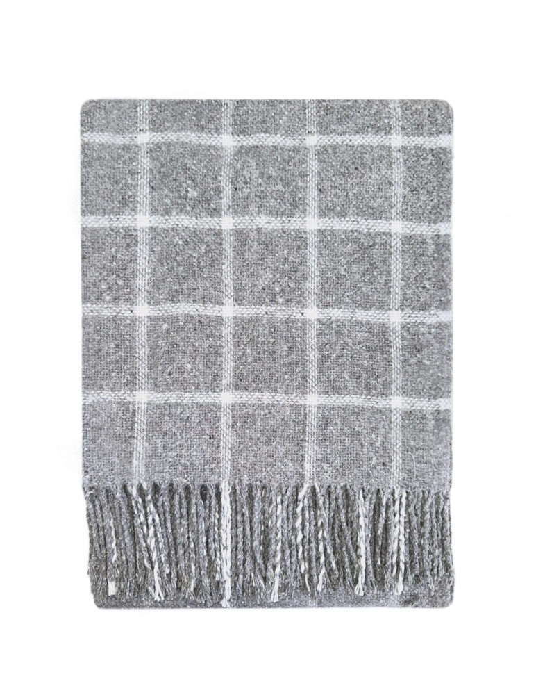 Плед 130x180 см серый Sensio