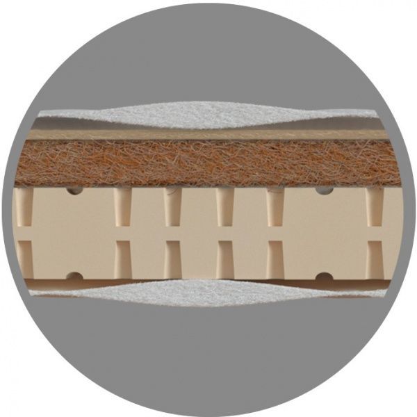 Матрац DeGrey кокос-латекс 120x60 см 2222052739013