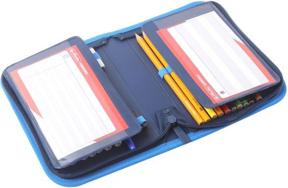 Пенал 31 предмет Jet 50021024 Herlitz синий