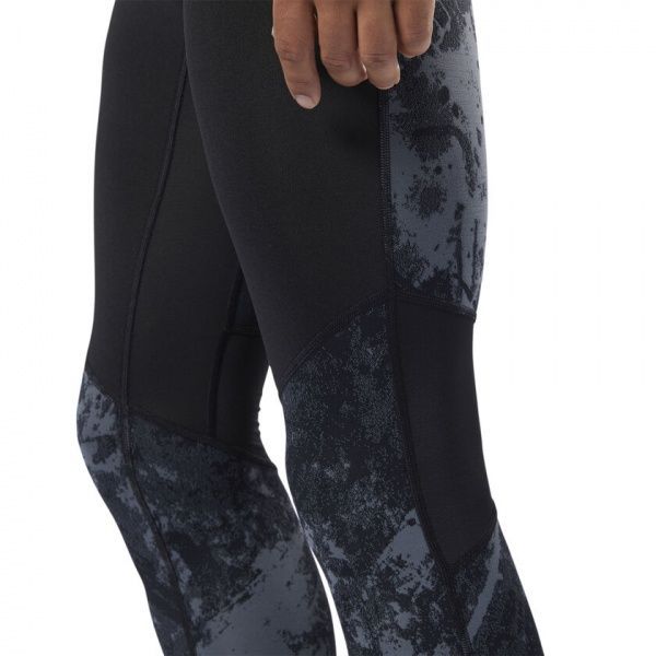 Лосины Reebok CBT JACQUARD TIGHT EH6271 S черный