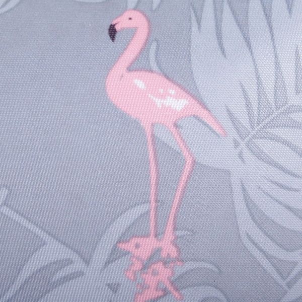 Набір косметичок Фламінго 3 шт. B135-2 сірий із рожевим 