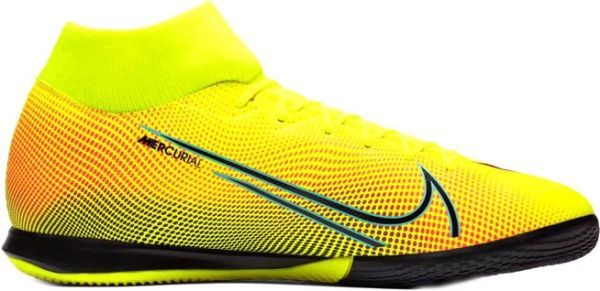 Бутсы Nike SUPERFLY 7 ACADEMY MDS IC BQ5430-703 р. 10,5 желтый